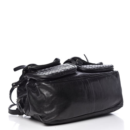 Bottega Veneta Nappa Intrecciato Multipocket Shoulder Bag Black 4 of 14