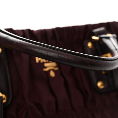 Prada Nappa Gaufre Tote Granato 13 of 14