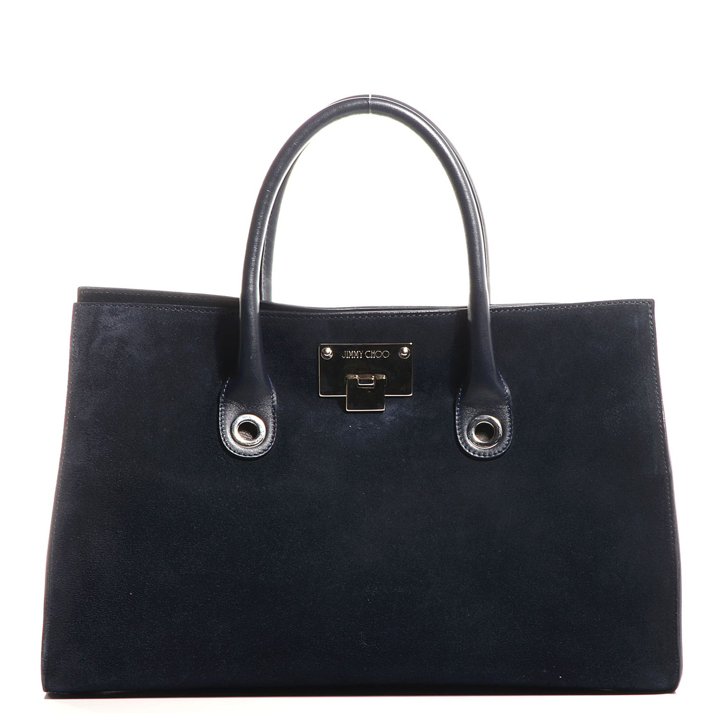Suede Riley Tote Black