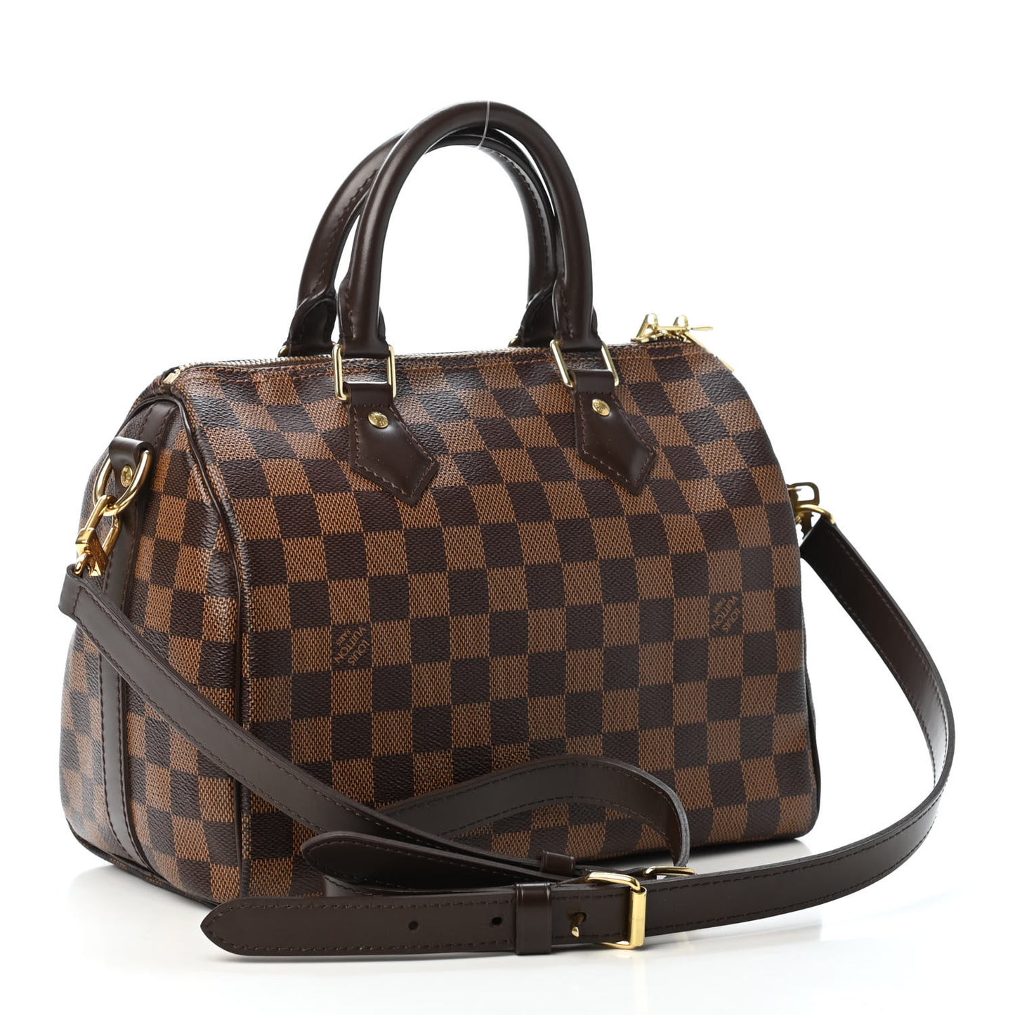 Damier Ebene Speedy Bandouliere 25