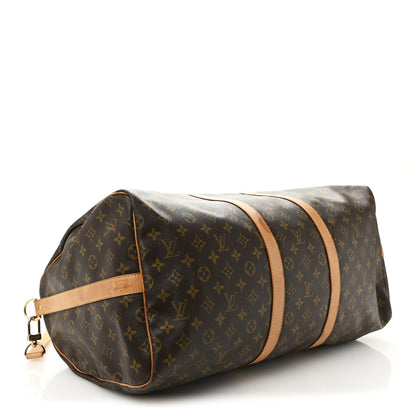 Louis Vuitton Monogram Keepall Bandouliere 55 3 of 11