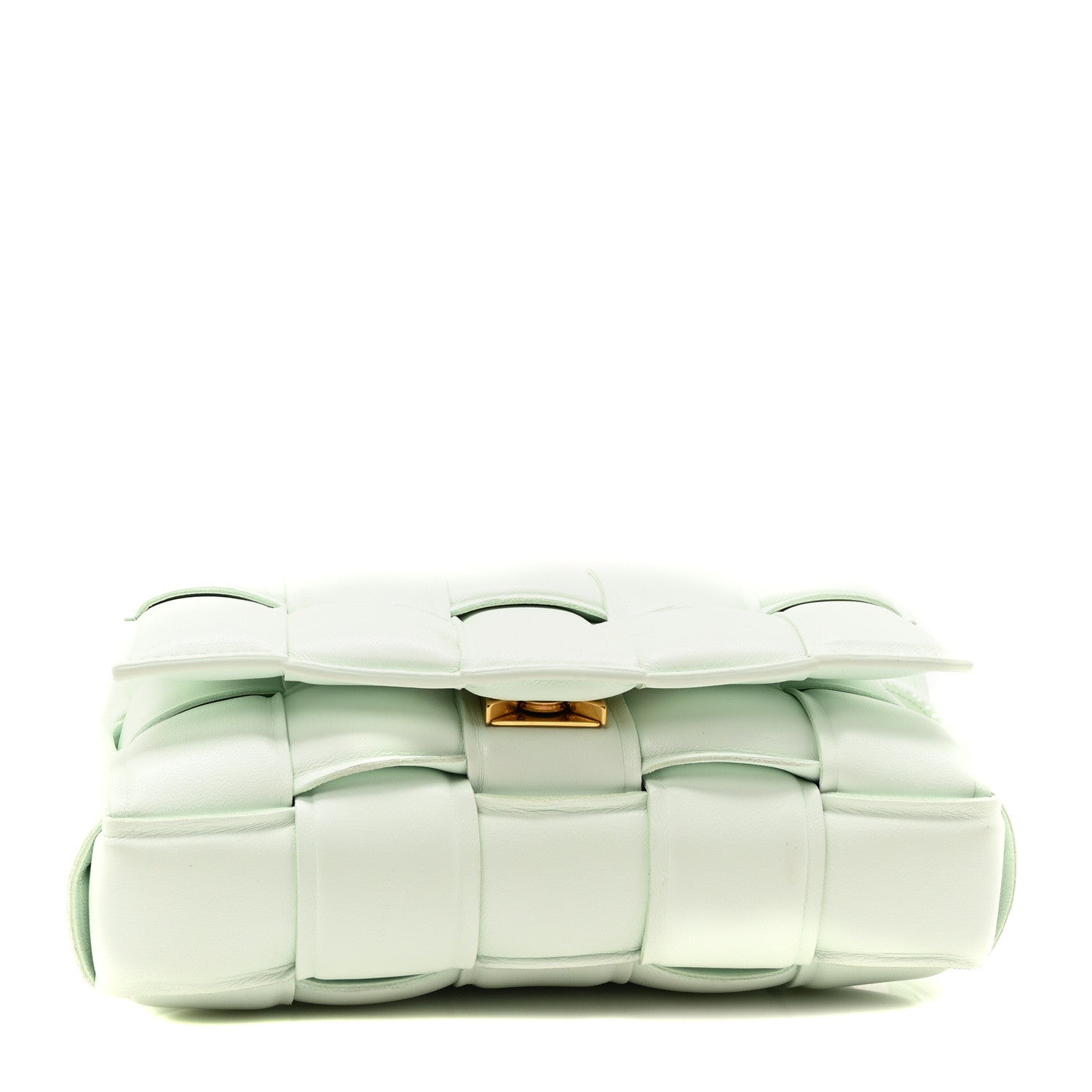 Bottega Veneta Nappa Maxi Intreccio Small Padded Cassette Crossbody Bag Glacier 4 of 9