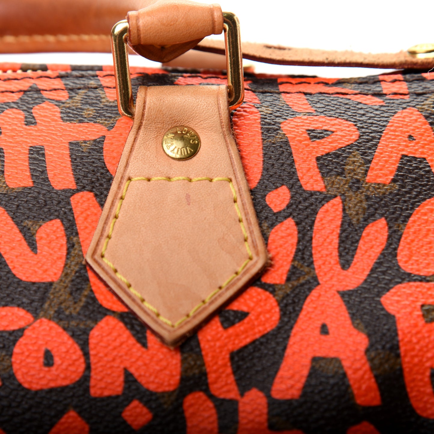 Monogram Graffiti Speedy 30 Orange