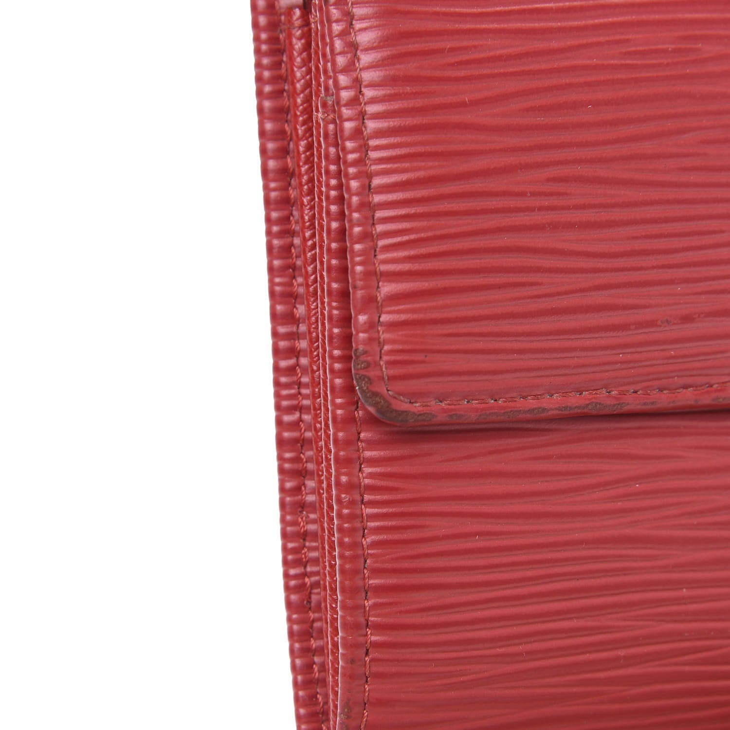 Louis Vuitton Epi Sarah Wallet Castillan Red 6 of 10