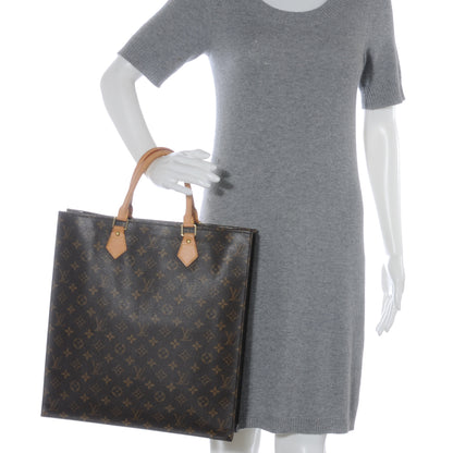 Louis Vuitton Monogram Sac Plat 2 of 7