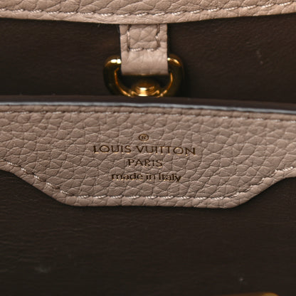 Louis Vuitton Taurillon Capucines BB Galet 7 of 9