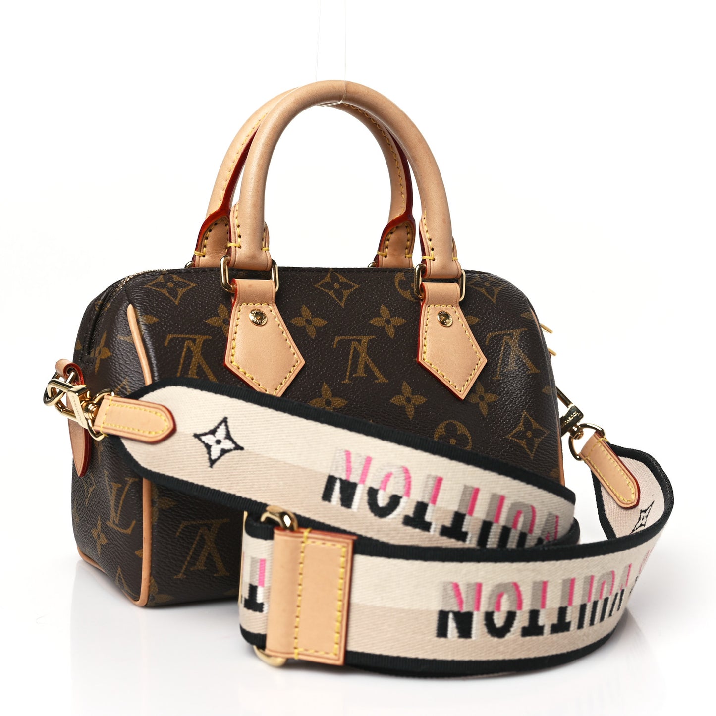 Monogram Speedy Bandouliere 20 Black