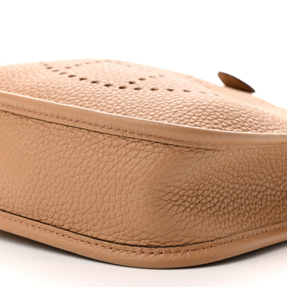 Hermes Taurillon Clemence Amazone Evelyne TPM Chai 10 of 10