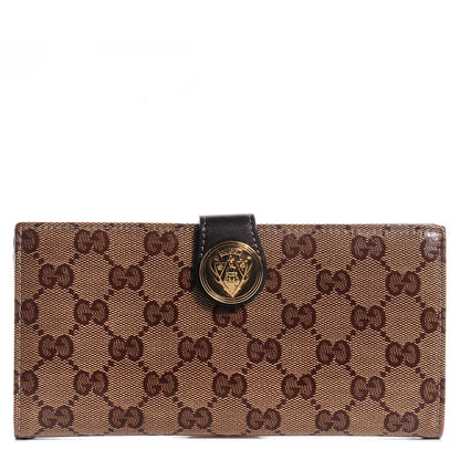 Gucci Crystal Monogram Hysteria Wallet Brown 1 of 7