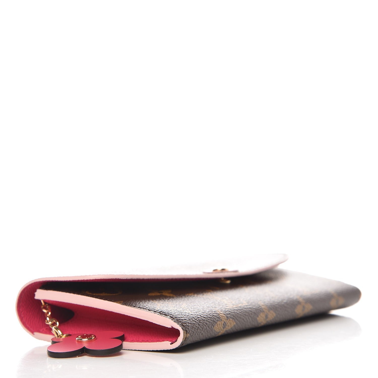 Louis Vuitton Monogram Bloom Flower Emilie Wallet 4 of 7