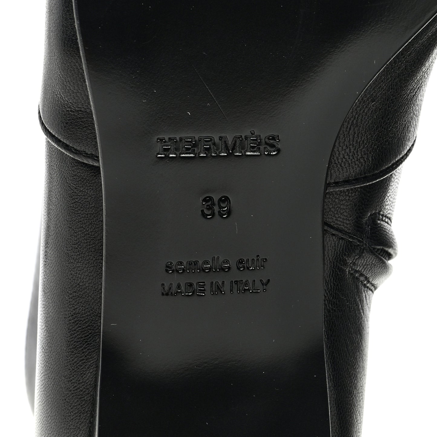 Goatskin Dora Ankle Boots 39 Black