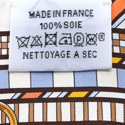 Hermes Silk Brides et Gris Twilly Gris Cyclamen 4 of 4