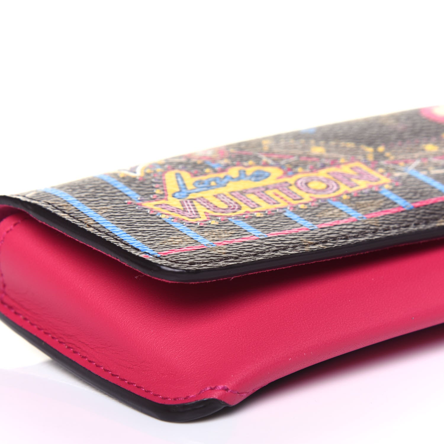 Louis Vuitton Monogram 2020 Christmas Animation Roller Coaster Woody Glasses Case Pivoine 9 of 10