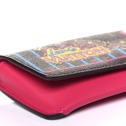 Louis Vuitton Monogram 2020 Christmas Animation Roller Coaster Woody Glasses Case Pivoine 9 of 10