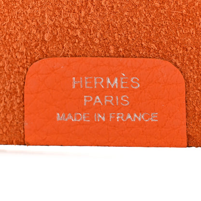 Hermes Togo Ulysse PM Agenda Cover Orange 6 of 9