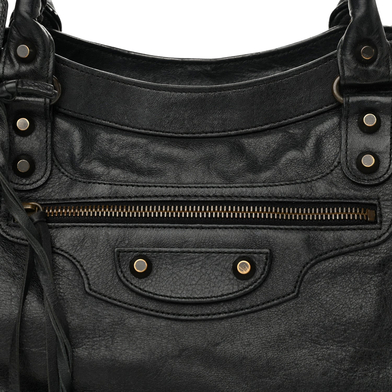 Balenciaga Agneau Classic Hardware Velo Black 8 of 14