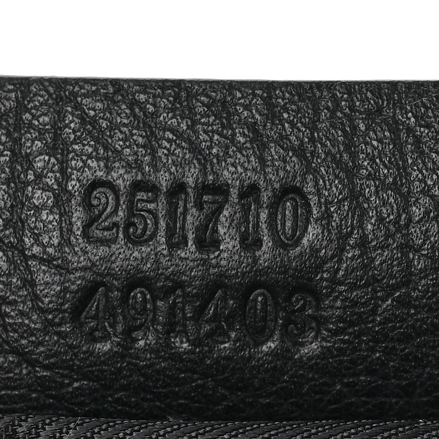 Denim Monogram Small Cosmetic Case Black