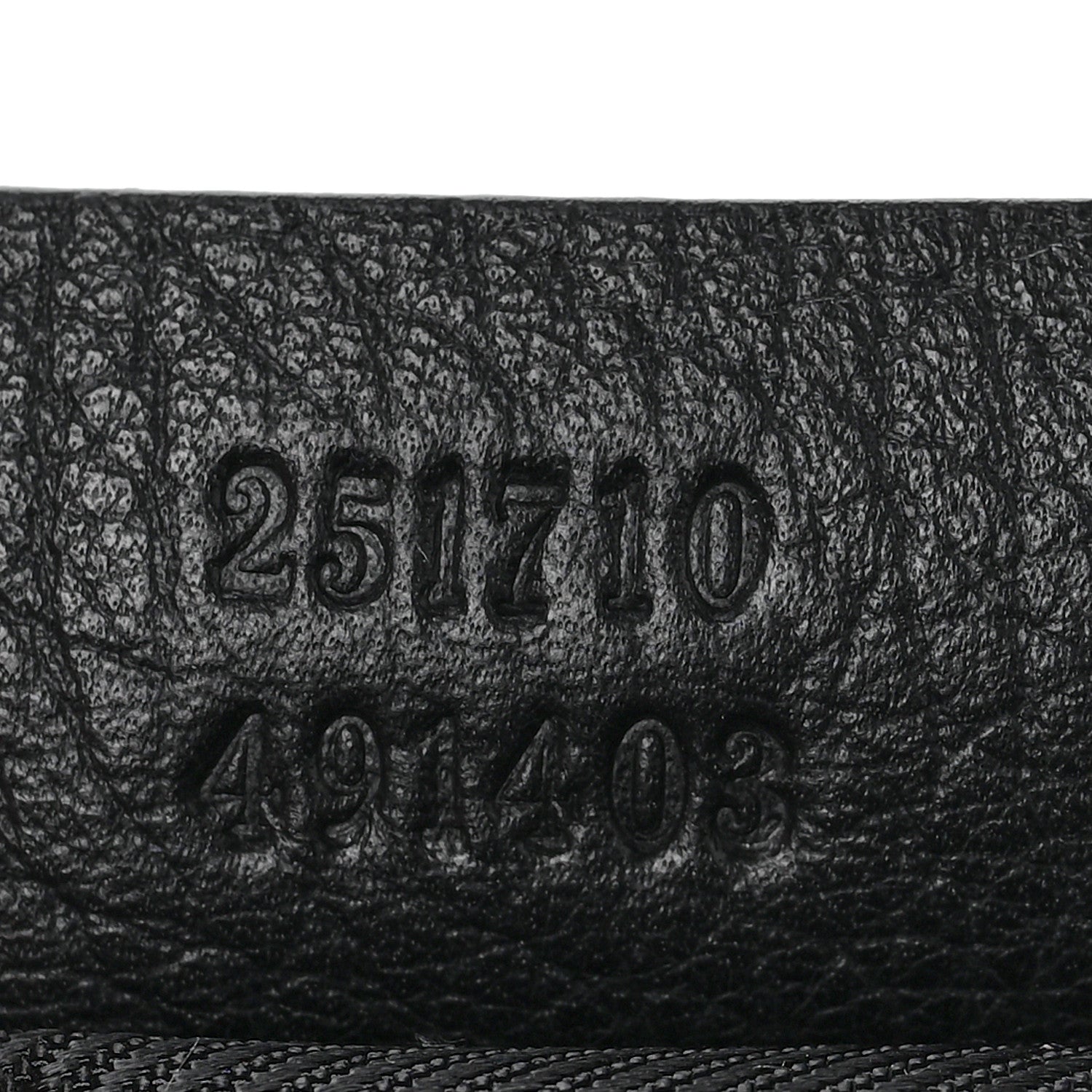 Gucci Denim Monogram Small Cosmetic Case Black 7 of 7