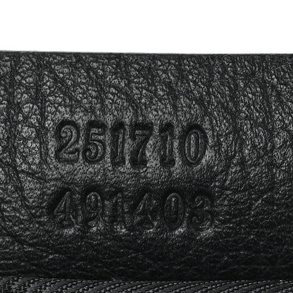 Gucci Denim Monogram Small Cosmetic Case Black 7 of 7