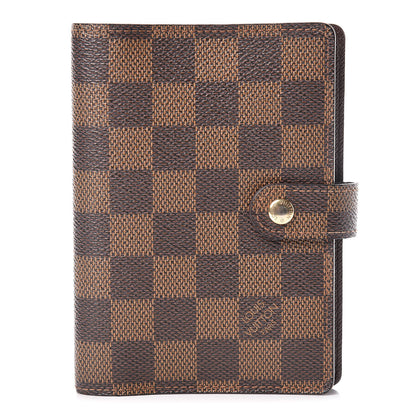 Louis Vuitton Damier Ebene Small Ring Agenda Cover 1 of 10