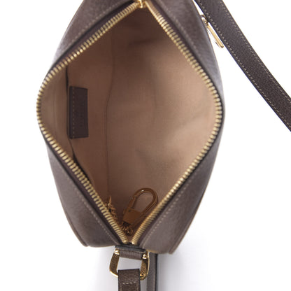 Gucci GG Supreme Monogram Web Mini Ophidia Shoulder Bag Brown 4 of 9