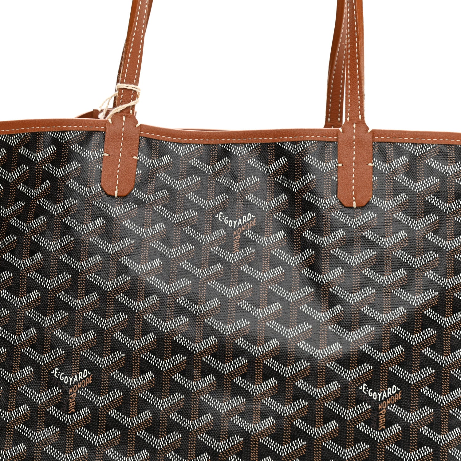 Goyard Goyardine Reversible Anjou PM Black Gold 9 of 9