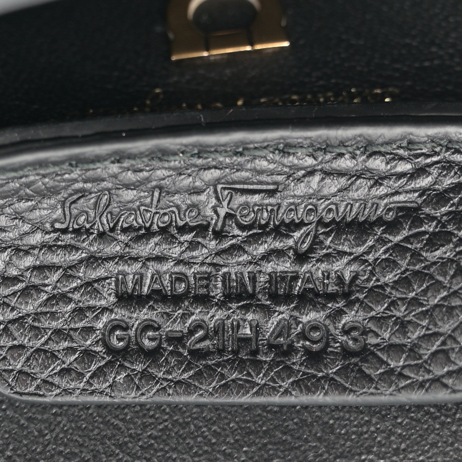 Salvatore Ferragamo Calfskin Small Margot Top Handle Satchel Black 7 of 10