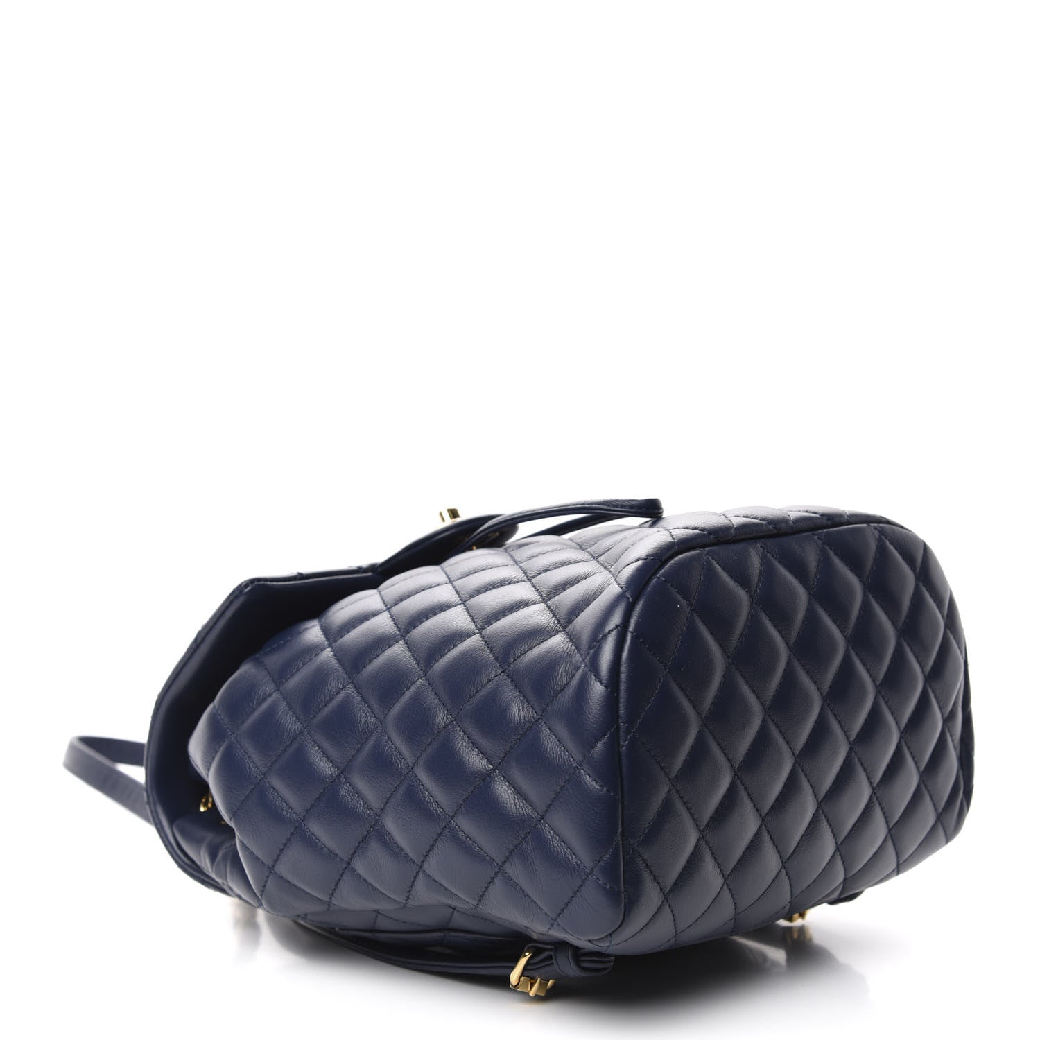 Chanel Calfskin Quilted Small Urban Spirit Backpack Navy 3 of 9