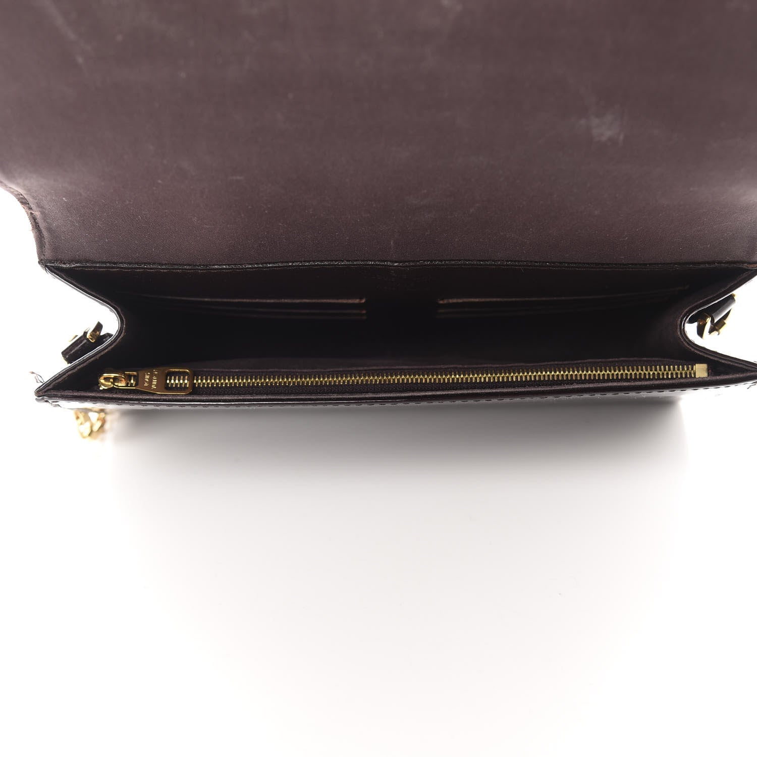 Louis Vuitton Vernis Ana Clutch Amarante 4 of 10