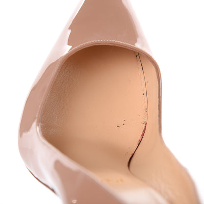 Christian Louboutin Patent So Kate 120 Pumps 38 Nude 10 of 10