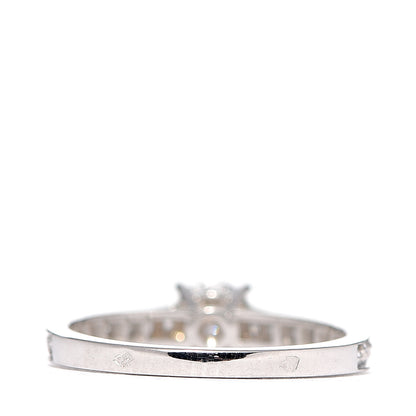 Cartier Platinum Diamond .40ct Solitaire 1895 Engagement Ring 49 4.75 4 of 5