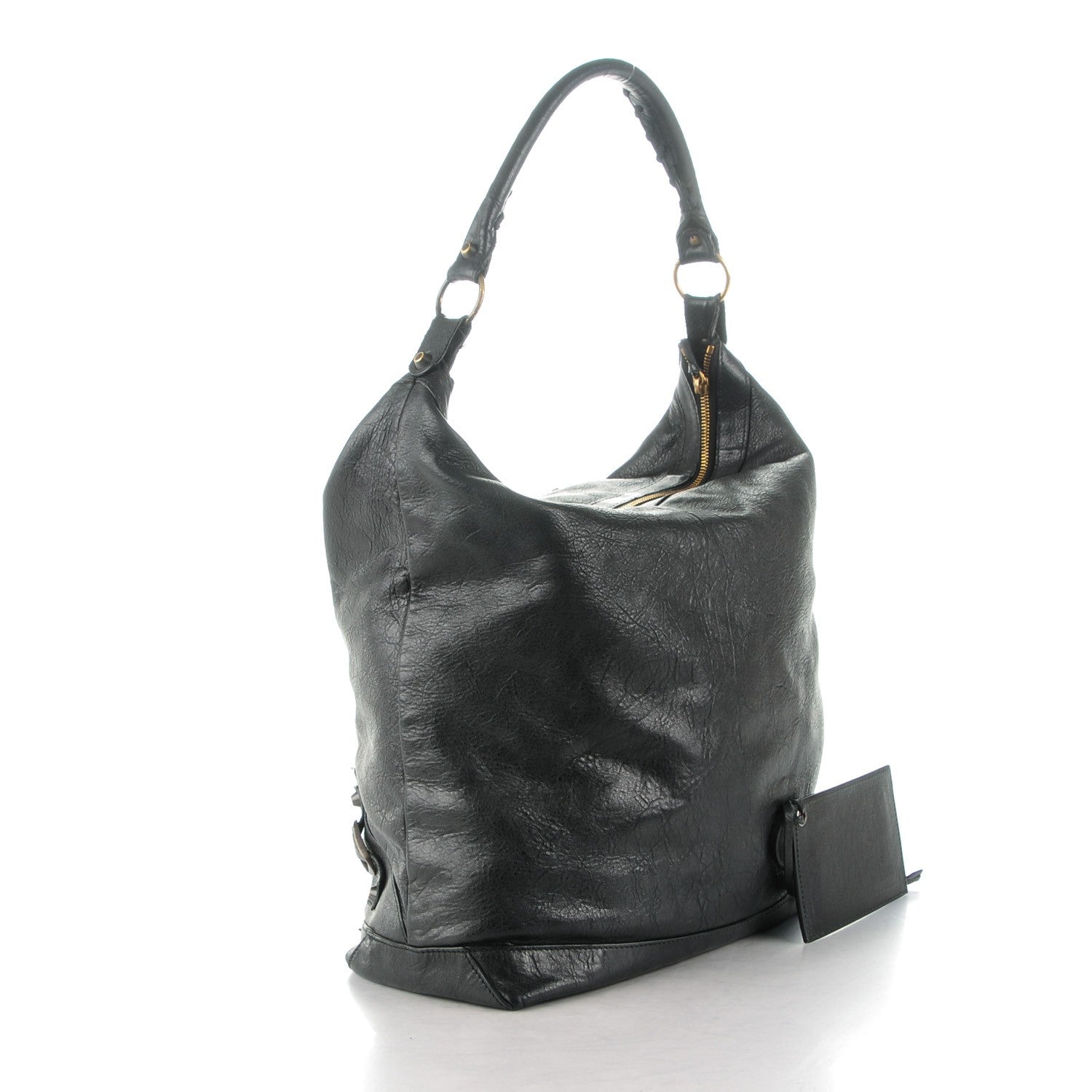 Balenciaga Agneau Classic Hardware Day Hobo Black 3 of 17