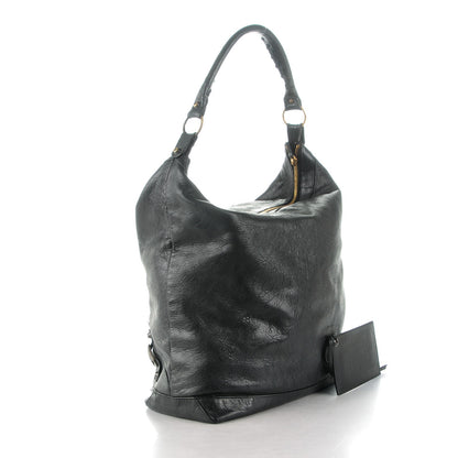 Balenciaga Agneau Classic Hardware Day Hobo Black 3 of 17