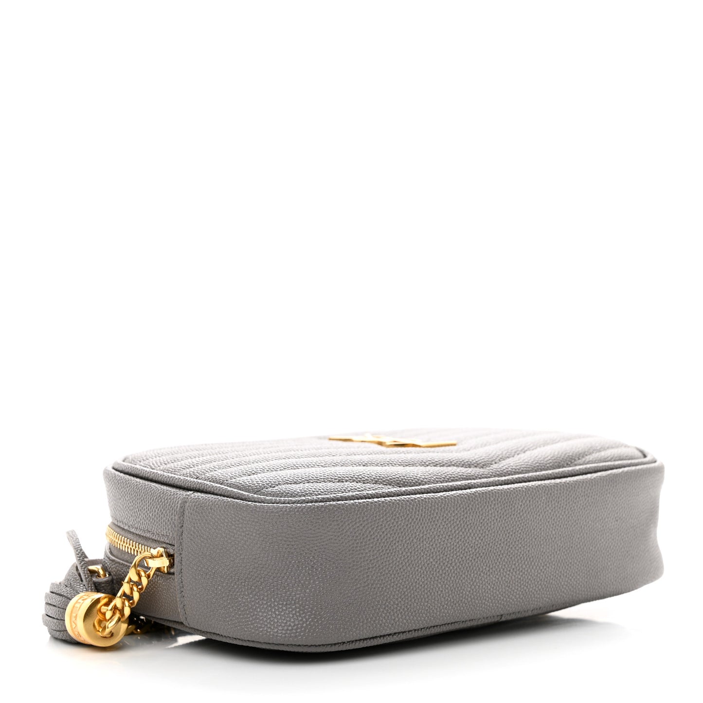 Grain De Poudre Matelasse Monogram Mini Lou Camera Bag Fog
