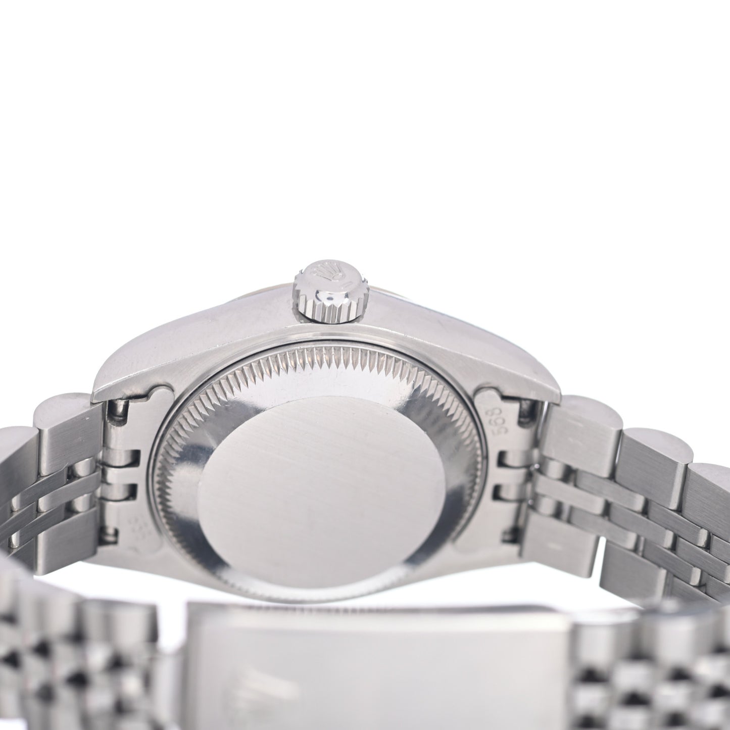 Stainless Steel 18K White Gold Diamond 26mm Oyster Perpetual Datejust Watch Silver 69174