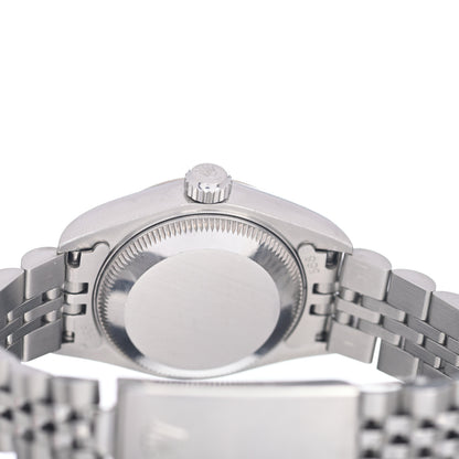 Rolex Stainless Steel 18K White Gold Diamond 26mm Oyster Perpetual Datejust Watch Silver 69174 4 of 5