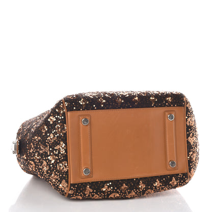 Louis Vuitton Sequin Monogram Sunshine Express North South Gold 4 of 13