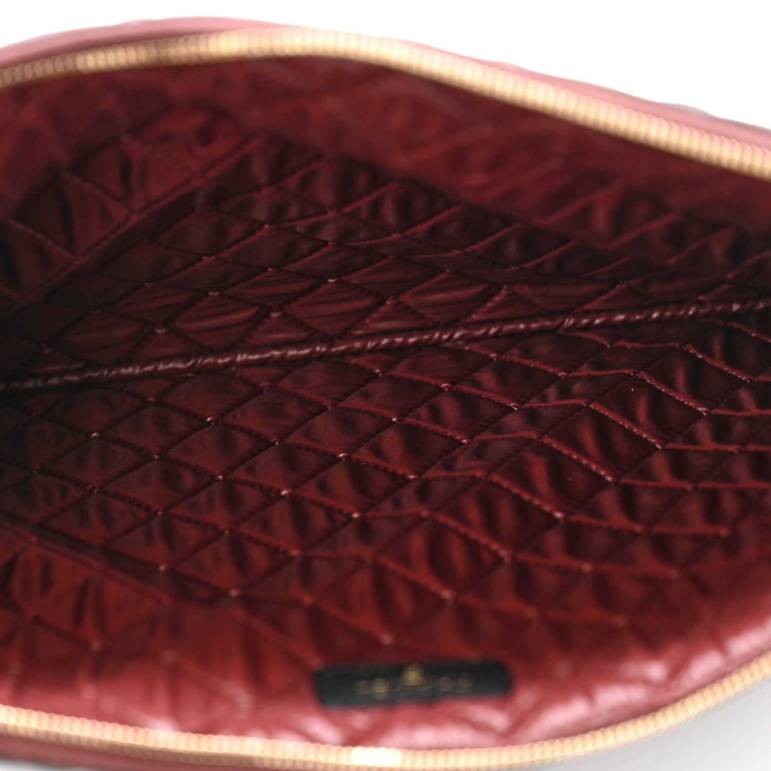 Chanel Caviar Quilted Large Cosmetic Case Black 5 of 8