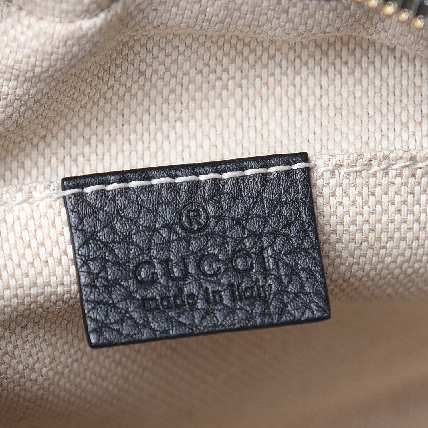 Gucci Pebbled Calfskin Small Soho Disco Bag Black 6 of 10