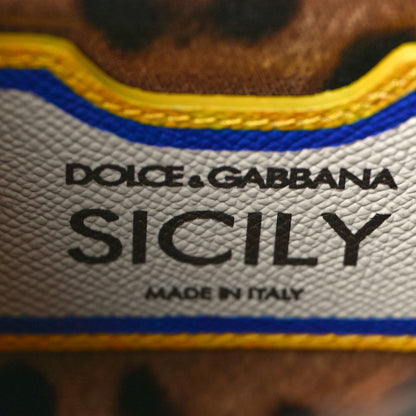 Dolce & Gabbana Dauphine Majolica Printed Small Miss Sicily Satchel Multicolor 6 of 11