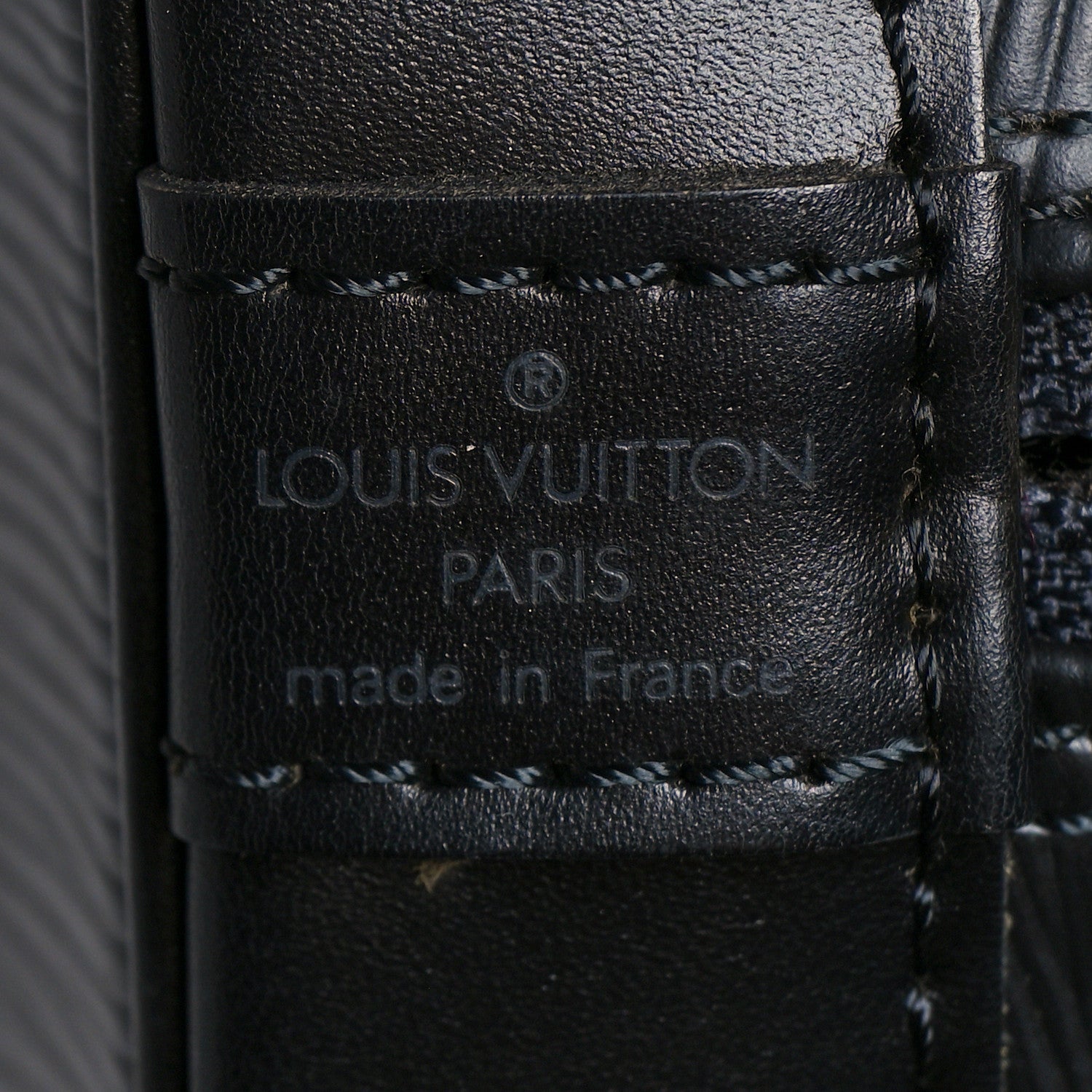 Louis Vuitton Epi Alma PM Black 6 of 12