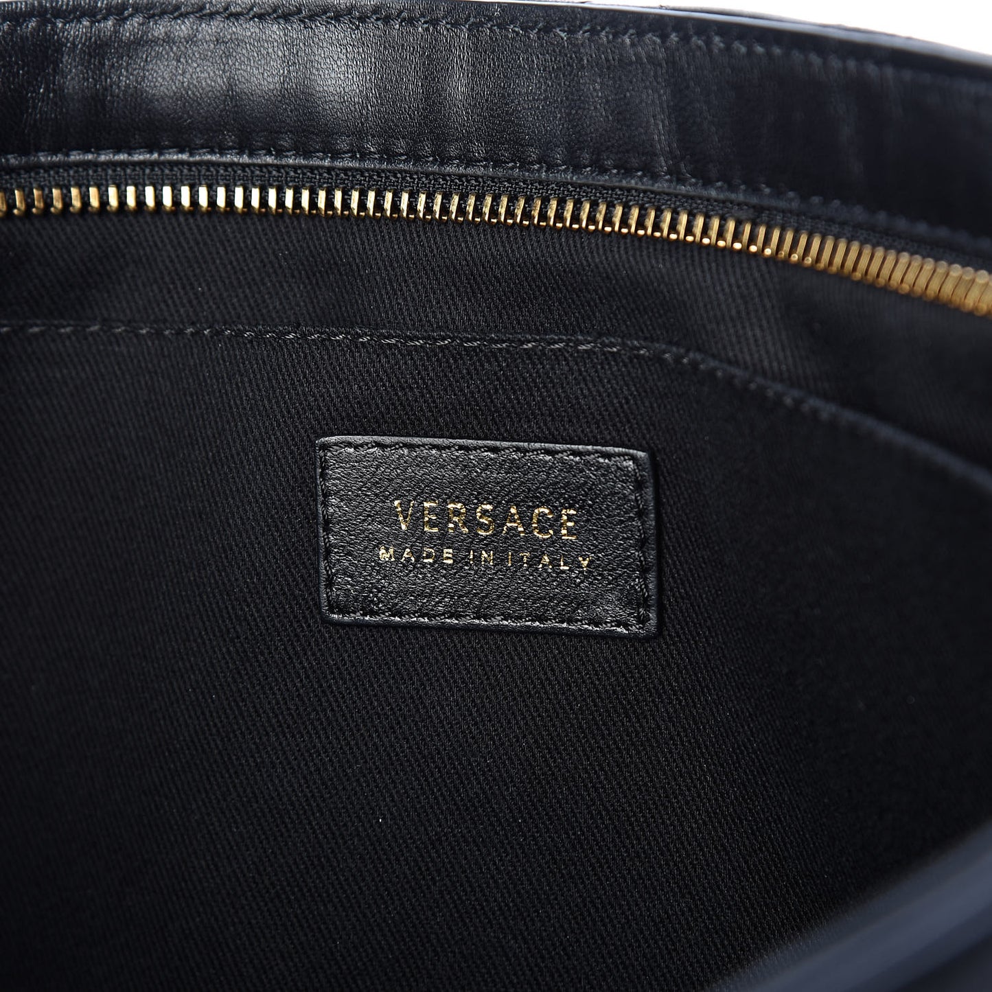 Nappa Quilted Icon Shoulder Bag Black