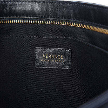 Versace Nappa Quilted Icon Shoulder Bag Black 6 of 9