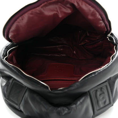 Chanel Nylon Quilted Coco Cocoon Backpack Black 5 of 11