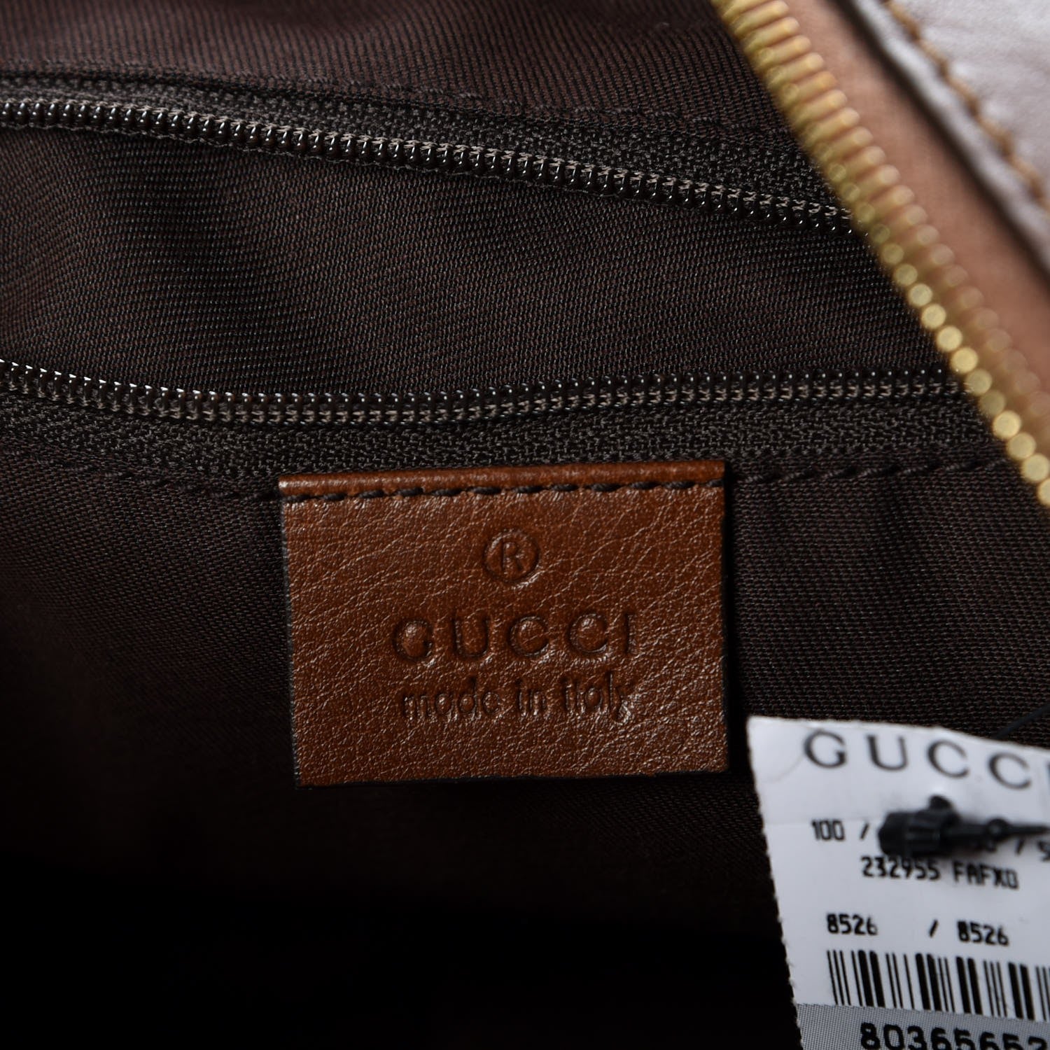 Gucci Monogram Medium Sukey Hobo Brown 6 of 7