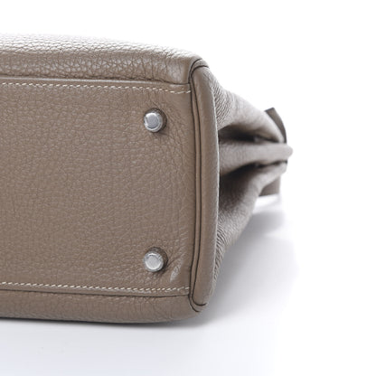 Hermes Togo Kelly Retourne 32 Etoupe 38 of 39