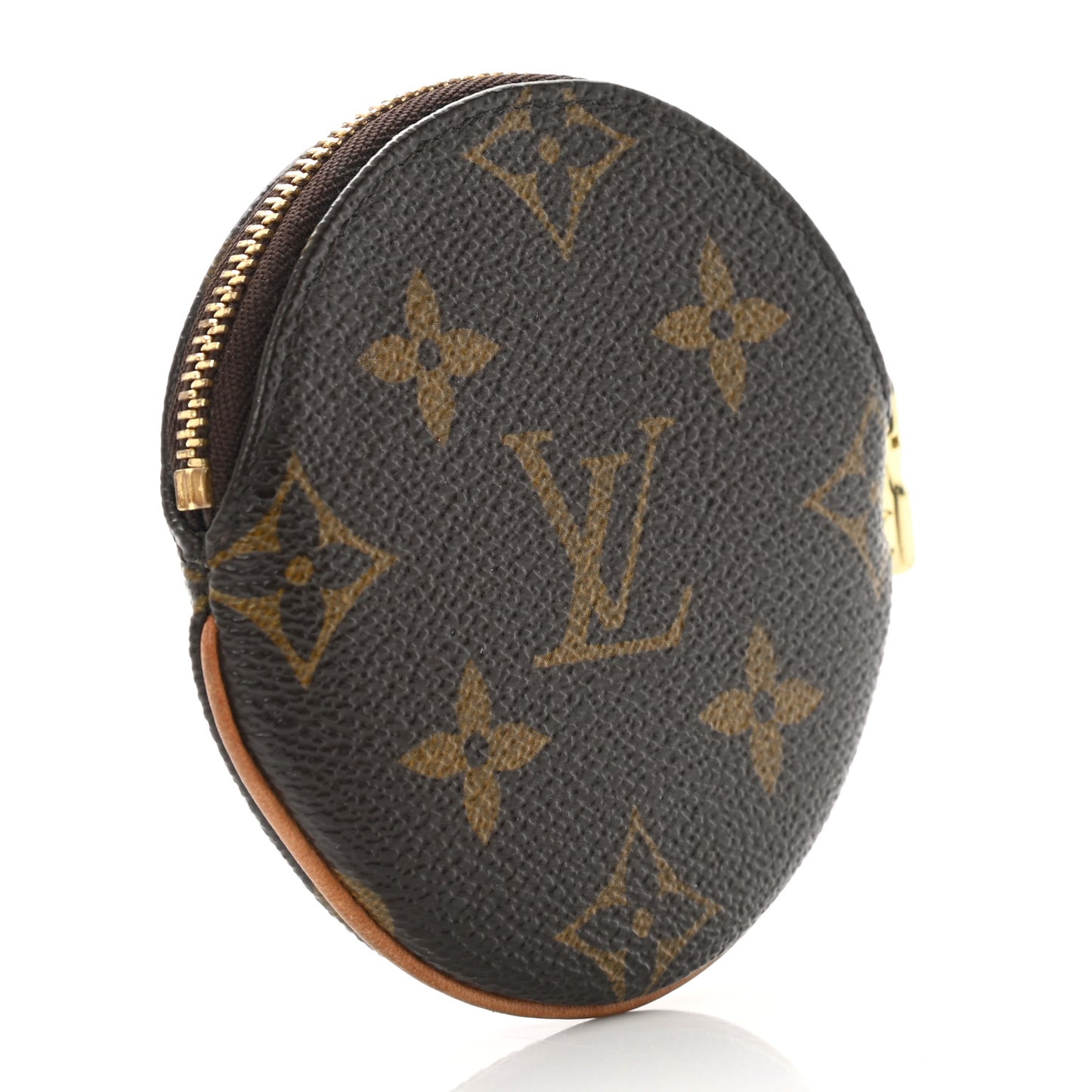 Monogram Round Coin Purse