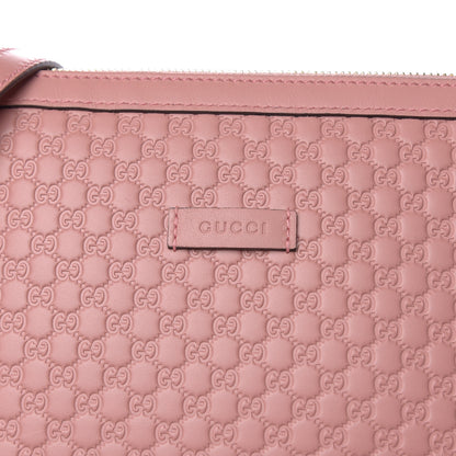 Gucci Soft Microguccissima Large Dome Satchel Soft Pink 10 of 10