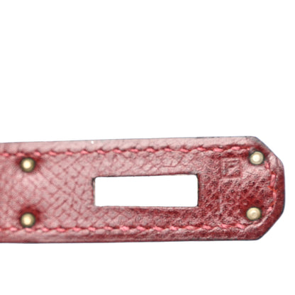 Hermes Courchevel Birkin 35 Rouge H 7 of 13