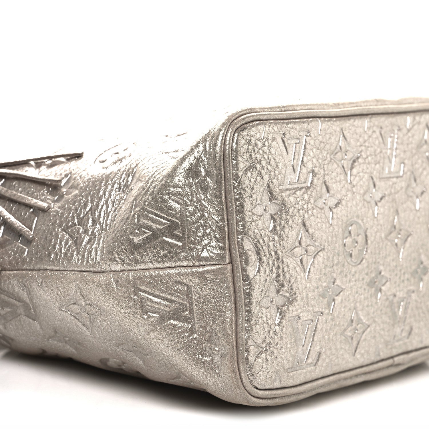 Louis Vuitton Monogram Shimmer Halo Silver 8 of 11